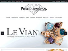 Tablet Screenshot of piperdiamondco.com